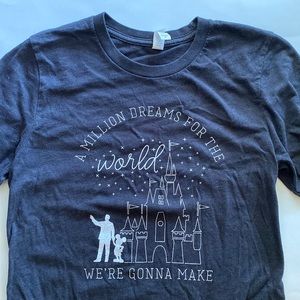 Charcoal gray Disney x The Greatest Showman inspired tee